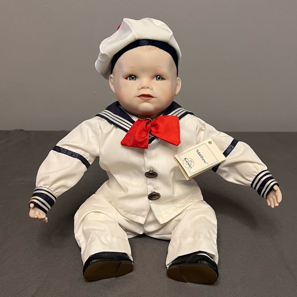 VTG Ashton Drake “Matthew” From Yolanda Bello Picture Perfect Babies Porcelain